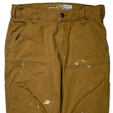 Carhartt Carpenter Trousers - 30W 30L Brown Cotton