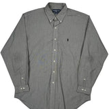 Ralph Lauren Shirt - Large Grey Cotton
