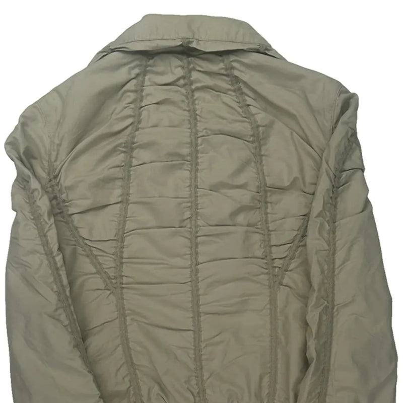 Armani Exchange Bomber Jacket - XS Beige Polyester