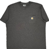Carhartt T-Shirt - 2XL Grey Cotton