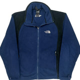 The North Face Fleece Jacket - Medium Blue Polyester