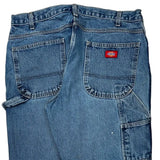 Dickies Carpenter Jeans - 34W 34L Blue Cotton