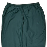 Nike Track Pants - Large Green Polyester