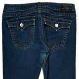 True Religion Skinny Jeans - 32W UK 12 Dark Wash Cotton Blend