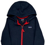 Age 4 Patagonia Hoodie - XS Navy Polyester