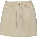 Unbranded Carpenter Shorts - 38W 10L Cream Cotton