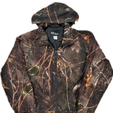 Mossy Oak Camo Puffer - Large Brown Polyester