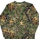 Field & Stream Camo Long Sleeve T-Shirt - Small Camo Cotton Blend