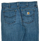 Carhartt Jeans - 34W 26L Blue Cotton