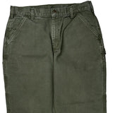 Carhartt Carpenter Pants - 34W 30L Green Cotton