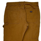 Dickies Carpenter Pants - 36W 30L Brown Cotton
