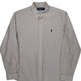 Ralph Lauren Checked Shirt - Large Multicoloured Cotton