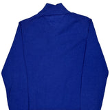 Tommy Hilfiger 1/4 Zip - Large Blue Cotton