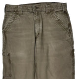 Carhartt Carpenter Pants - 34W 32L Khaki Cotton