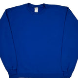 Blank Hanes Sweatshirt - XL Blue Cotton