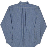 Ralph Lauren Checked Shirt - Large Blue Cotton