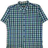 Patagonia Short Sleeve Shirt - XL White Cotton