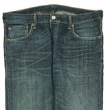 501 Levis Jeans - 35W 32L Blue Cotton