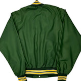 Made In USA West Wind Varsity Jacket - Medium Green Polyester