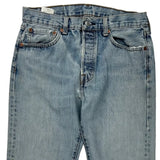 501 Levis Jeans - 32W 28L Light Wash Cotton