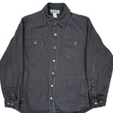 Duluth Shirt Jacket - Large Gray Cotton