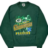 Green Bay Packers Lee Sport Football Sweatshirt - 2XL Green Cotton