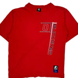 Ohio State Buckeyes Starter College T-Shirt - Large Red Cotton