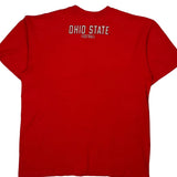 Ohio State Football Nike T-Shirt - Medium Red Cotton