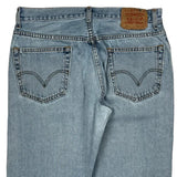 505 Levis Jeans - 32W 28L Light Wash Cotton
