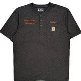 Waseca County Maintenance Carhartt Shirt - Medium Gray Cotton