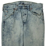 501 Levis Jeans - 32W 31L Acid Wash Cotton