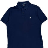 Polo By Ralph Lauren Polo Shirt - XL Navy Cotton