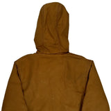 Age 10-12 Carhartt Jacket - Medium Brown Cotton