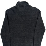 Polo By Ralph Lauren 1/4 Zip - Small Gray Cotton