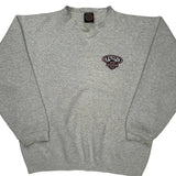 USA Motorcycles Harley Davidson Long Sleeve T-Shirt - Large Grey Cotton