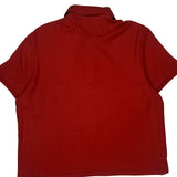 Tommy Hilfiger Slim Fit Polo Shirt - Large Red Cotton