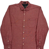 Tommy Hilfiger Shirt - Medium Red Cotton