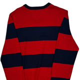Tommy Hilfiger Striped Sweater - Medium Navy Cotton