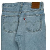 501 Levis Jeans - 30W UK 10 Light Wash Cotton