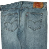 501 Levis Jeans - 36W 31L Light Wash Cotton