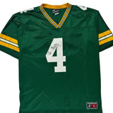 Green Bay Packers Logo Athletics Football Jersey - Large Yellow Polyester