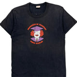 Truckers In Action Floctex Single Stitch T-Shirt - XL Black Cotton Blend