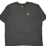 Carhartt T-Shirt - 2XL Gray Cotton