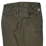 Carhartt Trousers - 36W 31L Brown Cotton