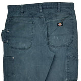 Dickies Carpenter Pants - 36W 31L Gray Cotton