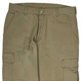 Wrangler Cargo Trousers - 34W 29L Beige Cotton
