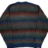 Van Heusen Sweater - Large Multicoloured Acrylic