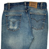 505 Levis Jeans - 36W 30L Blue Cotton