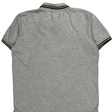 Kappa Polo Shirt - Large Grey Cotton