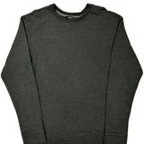 The North Face Sweatshirt - Large Grey Cotton Blend